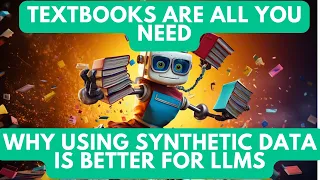 Text Books are all you need: Training LLMs with textbooks and what it means for your data