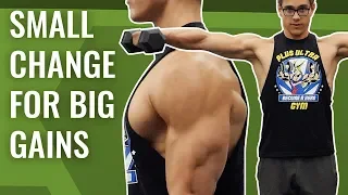 Lateral Raises | Make This ONE Small Change for Big Gains