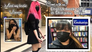 We went to an English Book Store in Tokyo (Kinokuniya) | Meeting up my best friend | Tarot card |