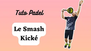 Padel technique: the kicked smash