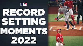 Record setting milestones from 2022! (Judge breaks AL HR mark, Pujols eclipses 700 HRs and more!)