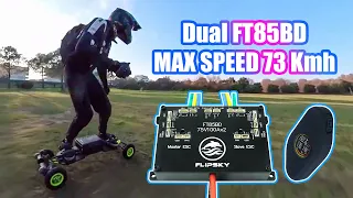 Flipsky FT85BD Dual ESC DIY Mountainboard Review