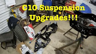 Installing QA1 Coilover suspension on the 1981 C10!!!!