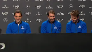 Team Europe FULL press conference ahead of Laver Cup