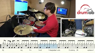 My Way(동영상악보)-Frank Sinatra-노창국-일산드럼학원,화정드럼학원,드럼악보,드럼커버,Drum cover,drumsheetmusic,drumscore