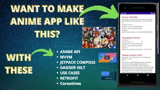 Anime API Android App Jetpack Compose MVVM