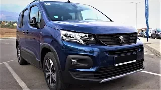 2022 Peugeot Rifter GT Line Demonstration Interior Exterior Walkaround - Premium Test Drive Sofia