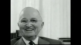 MP2002-339  Former President Truman Tells a Humorous Story About Fancy Dining