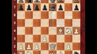 Morphy wins with Kings Gambit against Anderseen