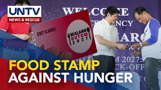 PBBM launches pilot run of gov’t Food Stamp Program in Tondo, Manila