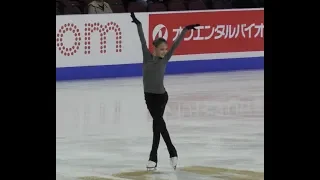 Anna Shcherbakova Skate America GP Practice Ice 2019