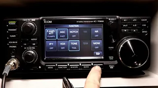 Icom IC7300 A to Z #29 FM & Repeater Settings