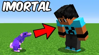 ATIVEI O MODO RATO IMORTAL NO MINECRAFT