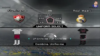 FLUMINENSE X REAL MADRID (PS2) AMISTOSO #83