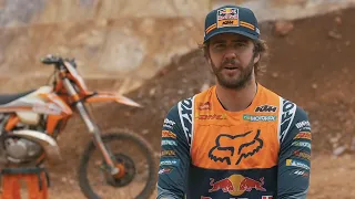 We gave Red Bull KTM  star Manuel Lettenbichler the new 2022 KTM 300 EXC TPI ERZBERGRODEO