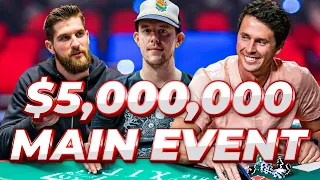 EPIC $5,000,000 MAIN EVENT Final Table Highlights