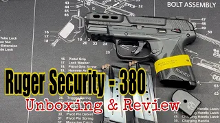 Ruger Security 380 Unboxing and Full Review