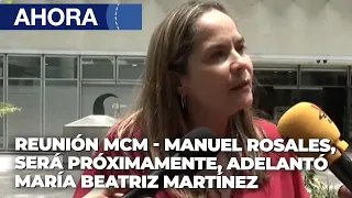 María Beatriz Martínez sobre reunión de Manuel Rosales con Plataforma Unitaria - 17Abr