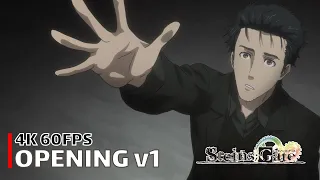 Steins;Gate 0 - Opening v1 【Fatima】 4K 60FPS Creditless | CC