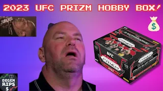 LOADED! 2023 UFC Prizm Hobby Box 2 Autos + More!