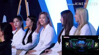 191116 ITZY Reaction To TXT - Run Away @ V HEARTBEAT 2019