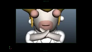 rabbid peach turns into sailor moon