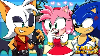 SONIC IS JEALOUS! - Amy & Rogue's Beach Date