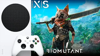 Biomutant Next Gen ОБНОВЛЕНИЕ Xbox Series S 1440p 30 FPS 1440p 30-60 FPS 1080p 60 FPS