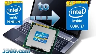 Upgrade Laptop CPU intel Pentium to Core i7 - i3 - i5 for Laptop on HM77