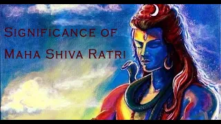 Significance of Maha Shiva Ratri ! For Children to know about Lord Shiva ! @Jothishi  !