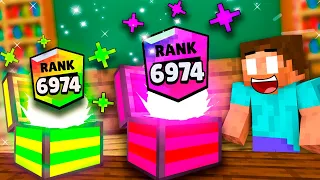 TITAN CHEST 6974 LVL ALL EPISODE - Monster School HEROBRINE AND ZOMBIE - Minecraft Animation