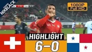 Switzerland 6-0 Panama All goals & Highlights Commentary Friendly Match (27/03/2018) HD