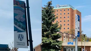 TOUR AROUND UNIVERSITY OF WINDSOR, WINDSOR, ONTARIO, CANADA | ESESTAYZIA