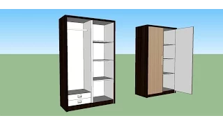 Sketchup make a Cabinet