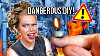 This $5 DIY Craft Almost Started A Fire!