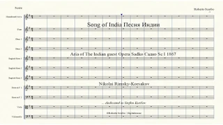 Aria Песня Индии -Song of India - Sadko Садко - N Rimsky Korsakov