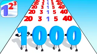 Play 1000 Levels Games Number Masters Game Mobile iOS,Android Walkthrough New Trailers Tutorial Free