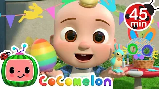 Easter Masks Song + MORE CoComelon Nursery Rhymes & Kids Animal Songs