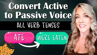 Rules to Convert Active to Passive Voice in English (All Verb Tenses with Examples)