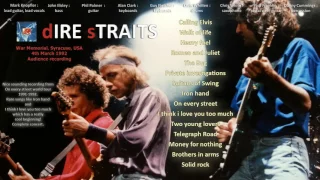 Sultans of Swing — Dire Straits 1992 Syracuse LIVE [audio only]