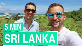 Sri Lanka in 5 Minuten 🌴🐢🐘 Traumziel Sri Lanka im Indischen Ozean