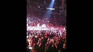 Enrique & Pitbull on stage at Houston Toyota Center 10/12/11