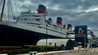 Exploring the Majestic Queen Mary Ocean Liner in Long Beach