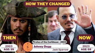 Pirates of the Caribbean (2003) Cast Then and Now in 2023 | How they changed | Star and Films