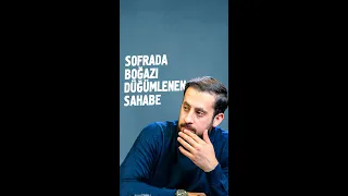 Sofrada Boğazı Düğümlenen Sahabe | Mehmet Yıldız #shorts