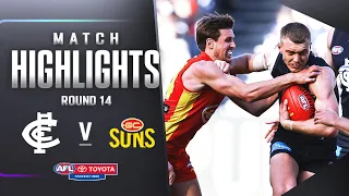 Carlton v Gold Coast Suns Highlights | Round 14, 2023 | AFL