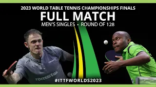 FULL MATCH | Quadri ARUNA vs Ovidiu IONESCU | MS R128 | #ITTFWorlds2023