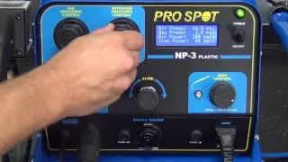 Pro Spot Plastic Repair NP-3 Quick Start Guide