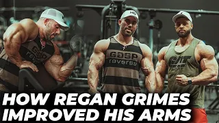 REGRAN GRIMES 1 WEEK OUT OLYMPIA | ARM WORKOUT