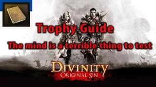 Divinity Original Sin the mind is a terrible thing to test Trophy Achievement 100%